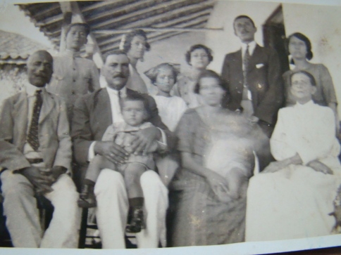 Familia de La Trampa, febrero 1925